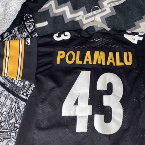Reebok Other - Steelers Polamalu Jersey
